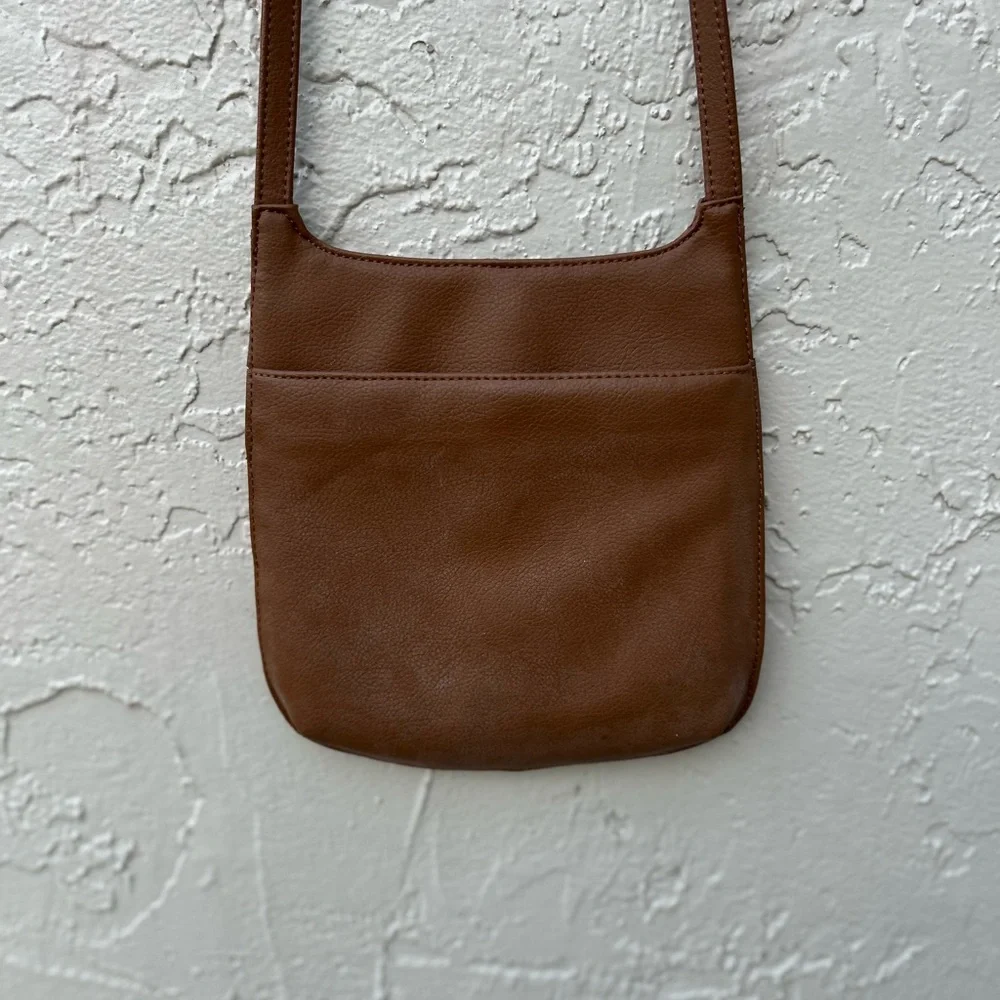 Fossil Genuine Leather Patchwork Bag Purse Small - Picture 5 of 5